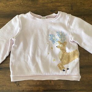 💜 Carter's Lavender Deer Print Sweatshirt 💜